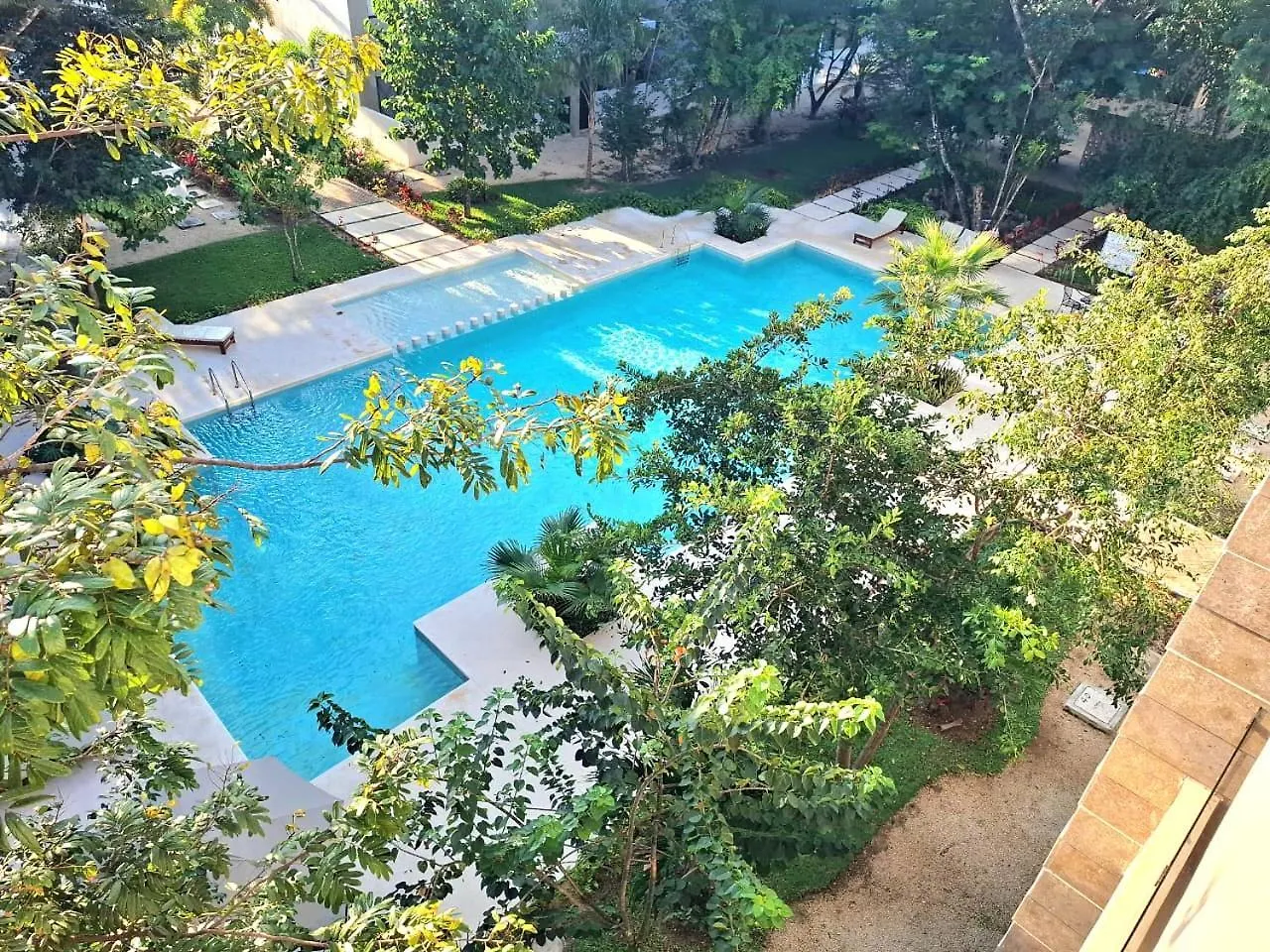 Encantador Departamento Con Vista A La Piscina Y A 10 Minutos De La Playa! Playa del Carmen