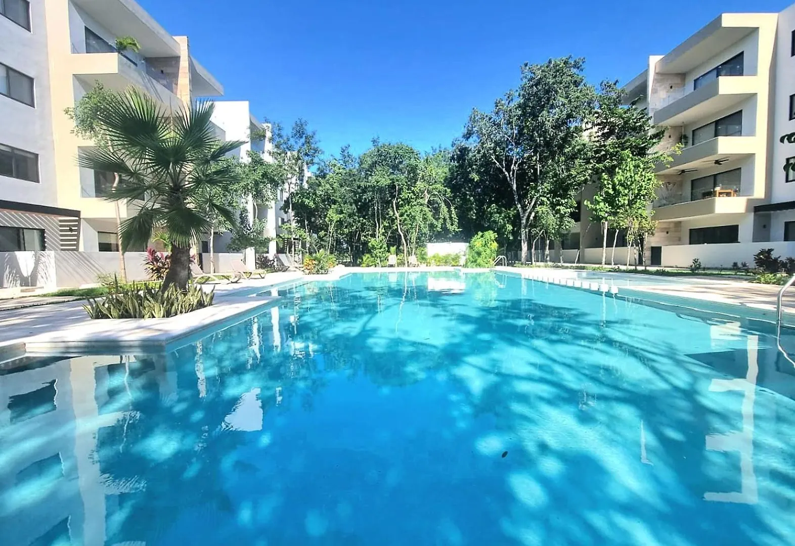 Encantador Departamento Con Vista A La Piscina Y A 10 Minutos De La Playa! Playa del Carmen 0*,